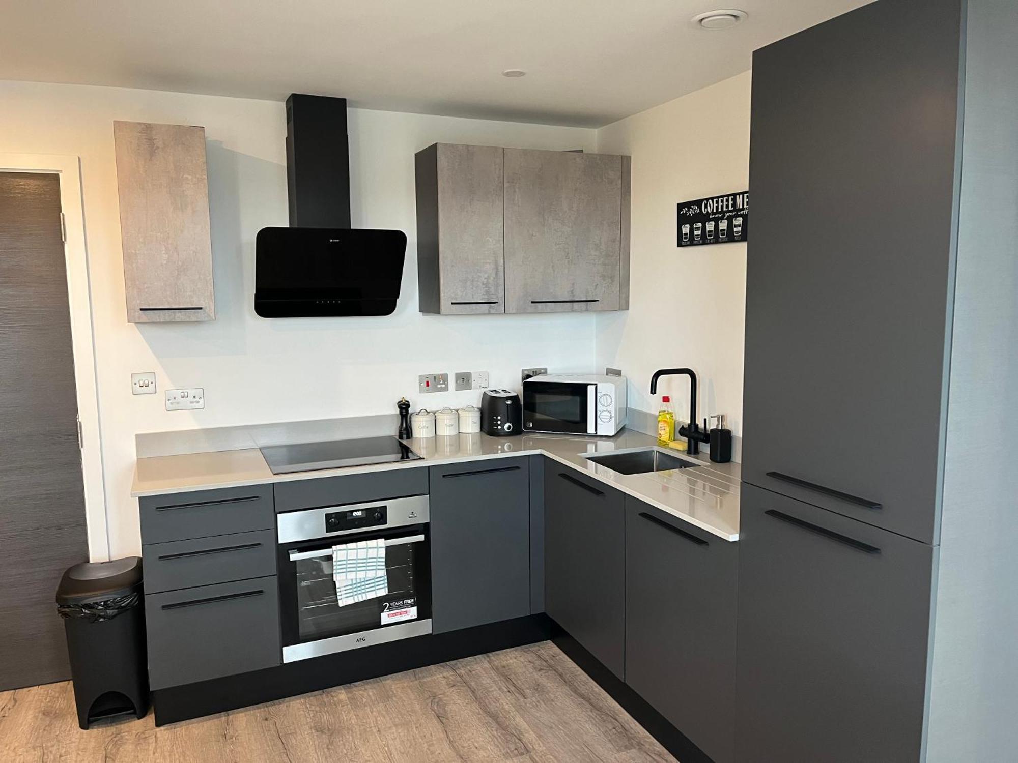 Superb New Build City Centre Flat And Gym يورك المظهر الخارجي الصورة